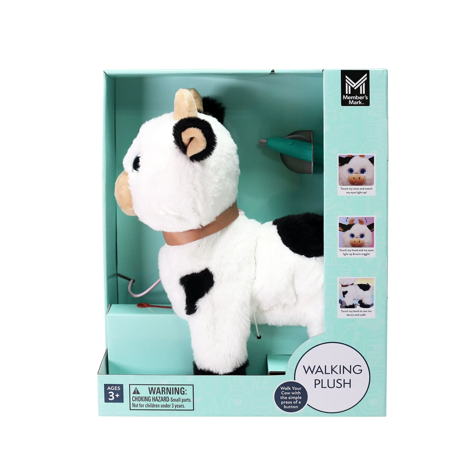 Member's Mark Remote-Controlled Walking & Dancing Plush Cow - Bellso